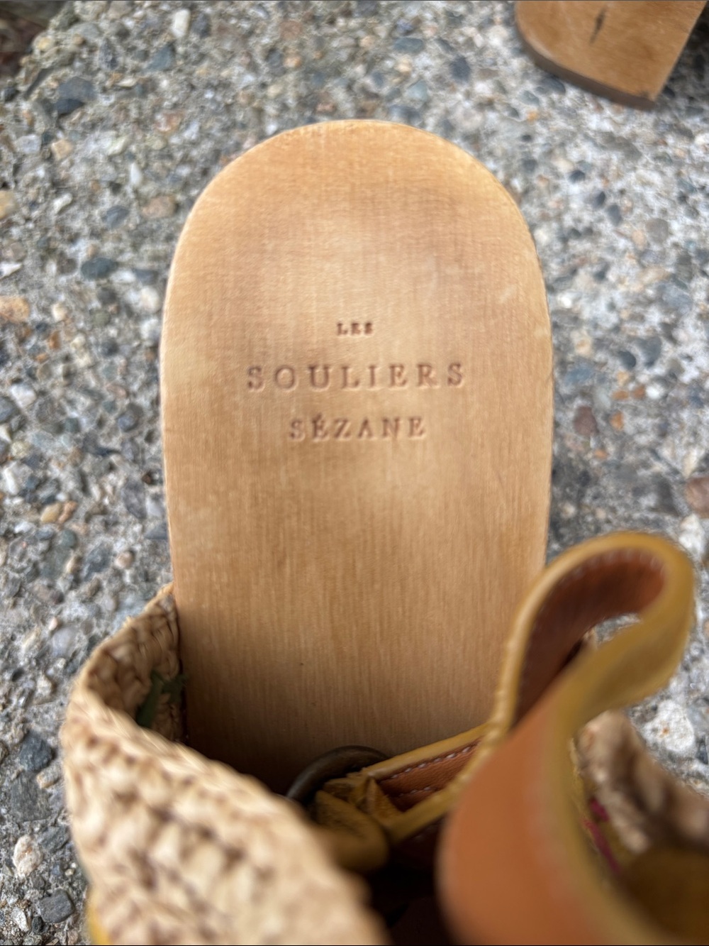 Les Souliers Sézane Dakota High Clogs Size 39 EU - Picture 5 of 12